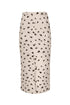 Rosita Midi Skirt Ivory Black